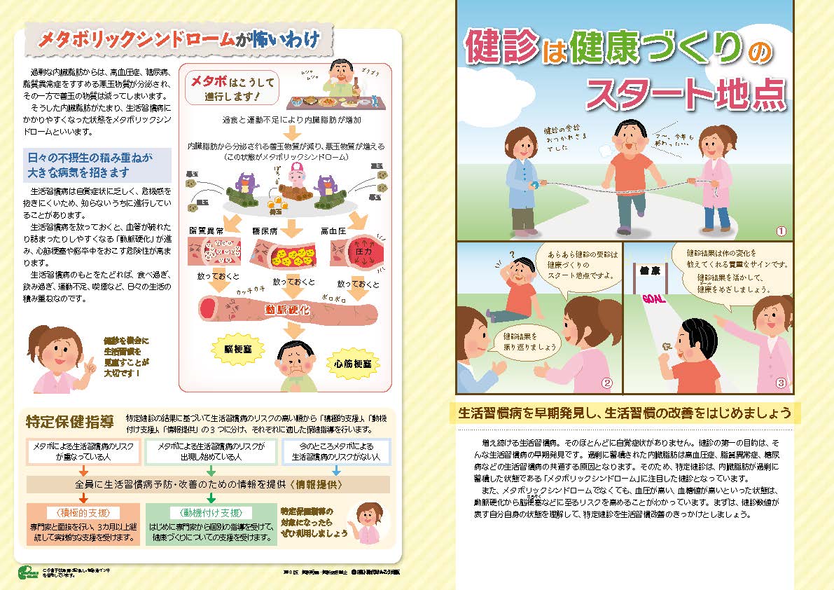 健診は健康づくりのスタート地点