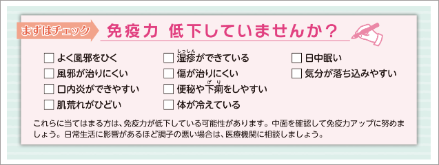 免疫力を強くして新型コロナウイルスに負けない体をつくる