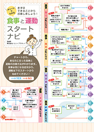チャートでわかる　食事と運動スタートナビ